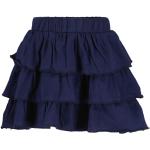 Blaue Kinderfaltenröcke aus Baumwolle für Mädchen Größe 98 