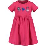 Pinke Kurzärmelige Blue Seven Kindershirtkleider aus Baumwolle für Babys Größe 92 