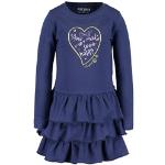 Dunkelblaue Blue Seven Kindershirtkleider aus Jersey für Mädchen Größe 92 