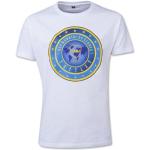 Boca Juniors Herren Boca Rey Mundial T-Shirt, Größe XL, Weiß