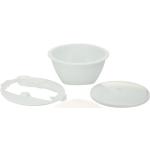 Börner Vegetable slicer Multimaker - full-color bowl with fresh-keeping lid, sieve and. Multiplate, white
