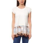 Beige Boho Laura Scott T-Shirts aus Jersey maschinenwaschbar für Damen Größe M 