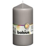 Bolsius, Kerzen, Stumpenkerze 13x6,8cm grau