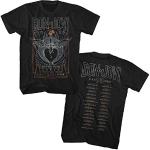 Bon Jovi - - Herren 93 Tour T-Shirt, Large, Black