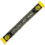 Schwarze Borussia Dortmund | BVB Herrenschals aus Polyacryl Einheitsgröße 