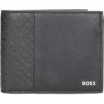 Schwarze HUGO BOSS BOSS Herrengeldbörsen & Herrenportemonnaies aus Leder mit RFID-Schutz 