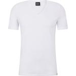Reduzierte Weiße Business HUGO BOSS BOSS Black V-Ausschnitt V-Shirts aus Jersey für Herren Größe XXL 
