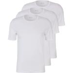 Reduzierte Weiße Business HUGO BOSS BOSS Black Rundhals-Auschnitt T-Shirts aus Baumwolle für Herren Größe XL 