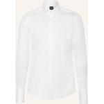 Reduzierte Weiße Business HUGO BOSS BOSS Slim Fit Hemden aus Baumwolle für Herren 
