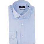 Blaue Business HUGO BOSS BOSS Regular Fit Hemden aus Baumwolle für Herren 