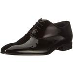 Schwarze HUGO BOSS BOSS Oxford Schuhe aus Lackleder für Herren Größe 40 