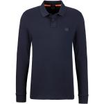 Reduzierte Blaue Klassische HUGO BOSS Boss Orange Herrenpoloshirts & Herrenpolohemden Orangen aus Jersey Größe XL 