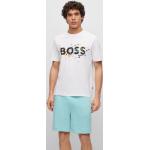 Reduzierte Weiße HUGO BOSS Boss Orange Rundhals-Auschnitt T-Shirts Orangen aus Jersey für Herren Größe XXL 1 Teil 