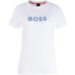 Reduzierte Blaue HUGO BOSS Boss Orange T-Shirts Orangen aus Jersey für Damen Größe XL 