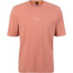 Pinke HUGO BOSS Boss Orange T-Shirts Orangen aus Jersey für Herren Größe L 