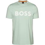 Reduzierte Print HUGO BOSS Boss Orange T-Shirts Orangen aus Jersey für Herren Größe L 1 Teil 