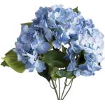 Blaue Kunstblumen 