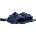 Bottega Veneta Loafers & Ballerinas - Lido Intrecciato Flat Sandals - Gr. 36 (EU) - in Blau - für Damen