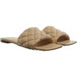 Bottega Veneta Sandalen - Flat Lido Sandals Leather - Gr. 37 (EU) - in Beige - für Damen