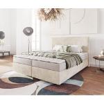 Beige DELIFE Dream-Well Betten mit Matratze 160x200 cm 