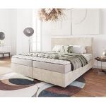 Beige DELIFE Dream-Well Betten mit Matratze 180x200 cm 