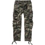 Braune Camouflage Brandit Camouflagehosen aus Baumwolle für Herren Größe XL 