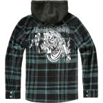Brandit Iron Maiden Checkshirt Eddie, Kapuzen-Hemd/Jacke XL