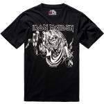 Print Kurzärmelige Brandit Iron Maiden T-Shirts aus Baumwolle für Damen Größe XL 