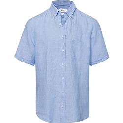 BRAX Herren Style Dan U AIRWASHED Linen kurzärmliges Leinenhemd Hemd, AIR, XXL