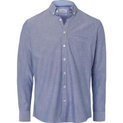BRAX Herren Style Daniel U Oxford Natural Flex-Smartes Herrenhemd Hemd mit Button-Down-Kragen, Midnight, XXL