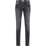 Graue Brax Modern Slim Jeans aus Elastan für Herren Größe XXL 