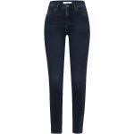 Blaue Brax Shakira Skinny Jeans aus Elastan für Damen 