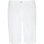 Weiße Brax Mia Stretch-Shorts aus Lyocell für Damen Größe XS 