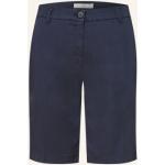 Blaue Brax Mia Shorts & kurze Hosen aus Lyocell für Damen Größe XS 