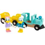 Reduzierte Retro BRIO Entenhausen | Micky Maus & Freunde Daisy Duck Eisenbahn Spielzeuge Enten aus Buchenholz für 3 bis 5 Jahre 