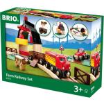 BRIO Bauernhof Eisenbahn Spielzeuge Traktor aus Holz für 3 bis 5 Jahre 