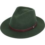 Grüne Streetwear Brixton Fedora Hüte aus Wolle für Herren Größe L 
