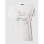 Reduzierte Offwhite Broadway T-Shirts aus Elastan für Damen Größe XL 