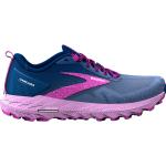 Reduzierte Blaue Brooks Cascadia Trailrunning Schuhe für Damen Größe 36,5 