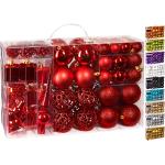 Reduzierte Rote Brubaker Weihnachtskugeln & Christbaumkugeln glänzend aus Kunststoff 