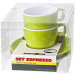 Grüne Brunner Espressotassen aus Melamin spülmaschinenfest 