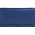 Blaue Bruno Banani Damengeldbörsen & Damenportemonnaies aus Leder mit RFID-Schutz 