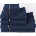 Blaue Bruno Banani Handtuch Sets aus Baumwolle maschinenwaschbar 30x30 6 Teile 