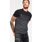 Reduzierte Schwarze Print Bruno Banani T-Shirts aus Jersey für Herren Größe XL 