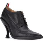 Schwarze Thom Browne Oxford Schuhe Schnürung für Damen Größe 38 