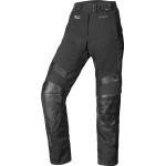 Schwarze Wasserdichte Atmungsaktive Büse Motorradhosen aus Leder für Damen Größe L 