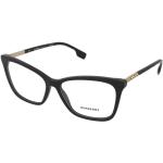 Schwarze Elegante Burberry Cat-eye Brillen aus Kunststoff 