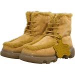 Burberry Boots & Stiefeletten - Chugga Boots For Woman - Gr. 40 (EU) - in Gelb - für Damen - aus Leder & Gummi & Leder & aufgeraut - Gr. 40 (EU)