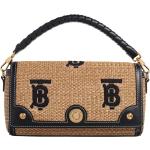 Burberry Crossbody Bags - Crossbody Bag - Gr. unisize - in Beige - für Damen - aus Leder & Canvas & Bast & Leder