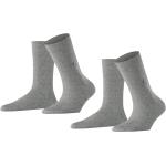 Burlington Damen Socken Everyday SO 2-Pack 22045-3401 36-41 Light Grey